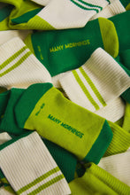 Load image into Gallery viewer, Many Mornings Ready to Wear Sport Sock Green Groove
