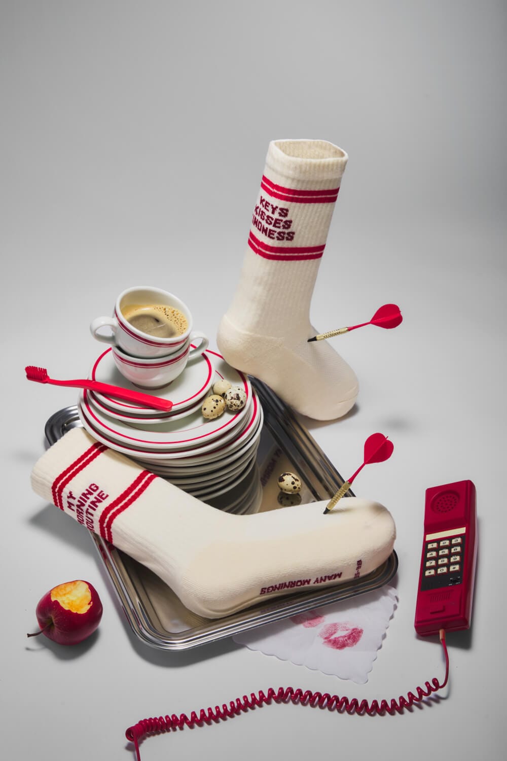 Many Mornings Ready to Wear Sport Sock Kind Routine