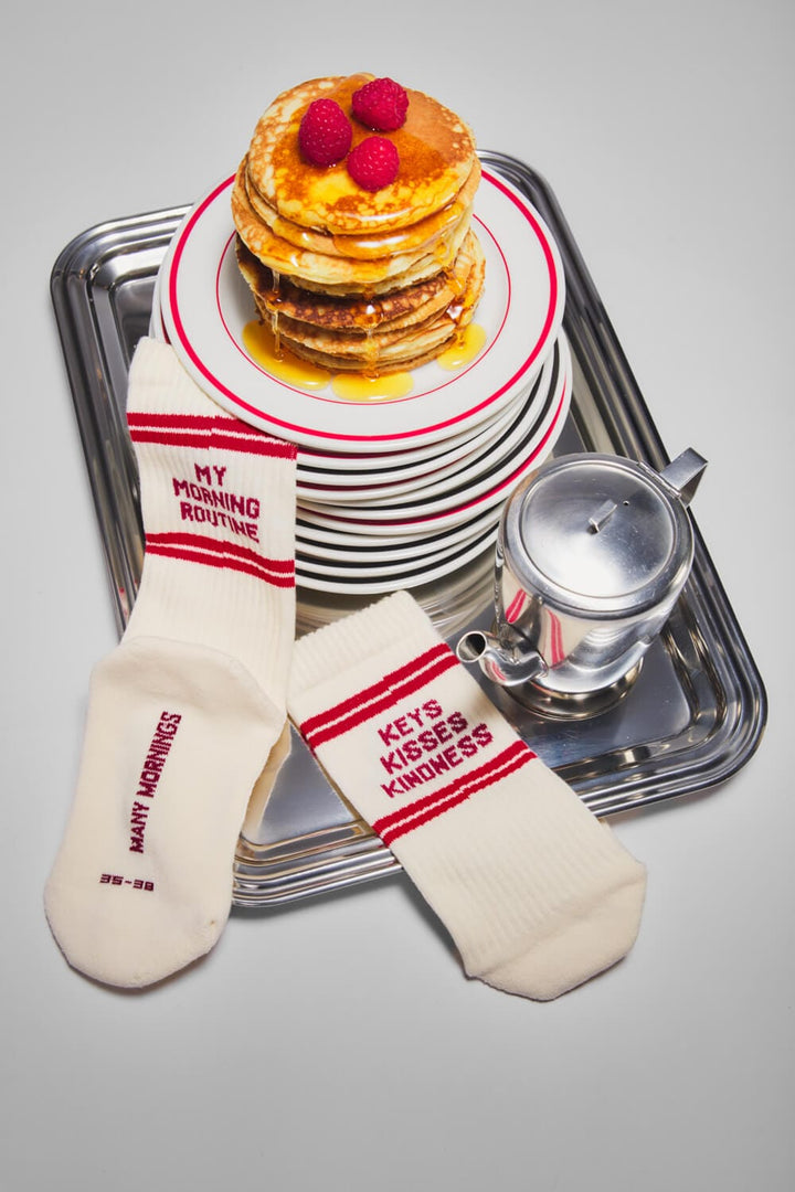 Many Mornings Ready to Wear Sport Sock Kind Routine