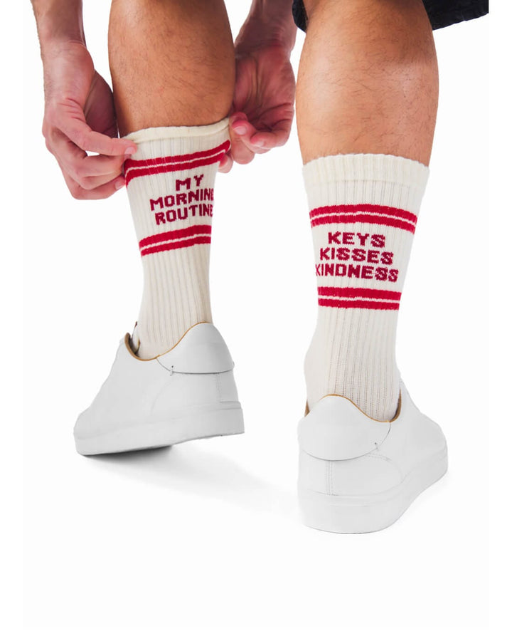 Many Mornings Ready to Wear Sport Sock Kind Routine