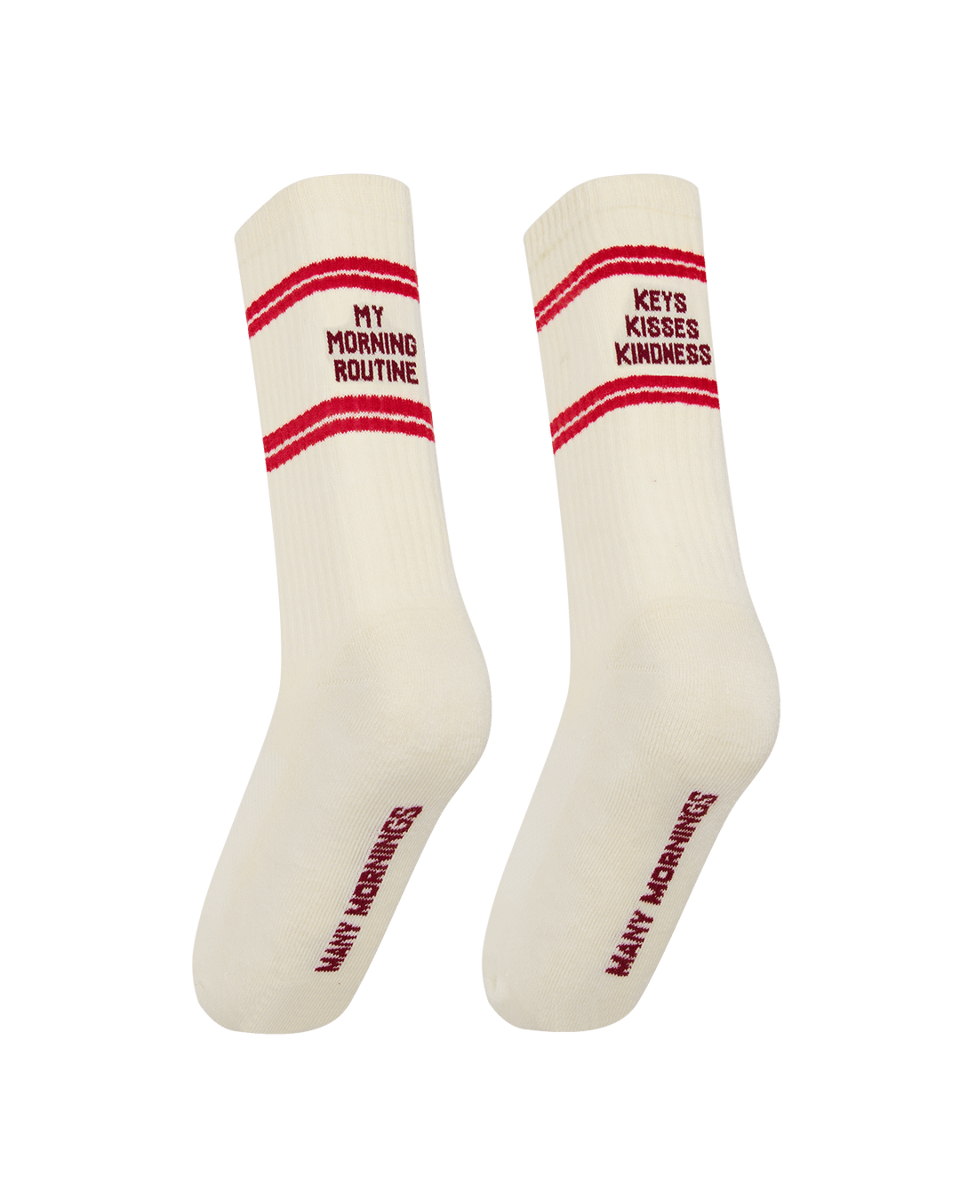Many Mornings Ready to Wear Sport Sock Kind Routine