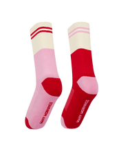 Load image into Gallery viewer, Many Mornings Ready to Wear Sport Sock Red Romance
