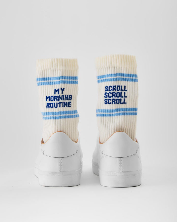 Many Mornings Ready to Wear Sport Sock Scroll Routine