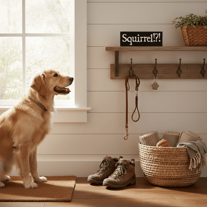 Sawdust City Other - Novelty Gifts Squirrel?! Funny Dog Owner Wood Sign
