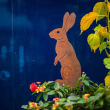 Load image into Gallery viewer, Elegant Garden Design Home Decor - Garden&amp; - Outdoor Standing Bunny Garden Stake
