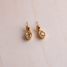 Load image into Gallery viewer, Patricia Locke Proudly Handmade in Illinois, USA Champagne Stinger Earrings
