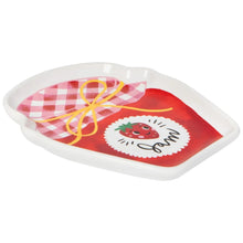 Load image into Gallery viewer, Danica Brands Home Decor - Kitchen Gourmet Entertaining - Serveware Functional Strawberry Jam Shaped Dish
