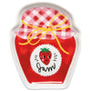 Danica Brands Home Decor - Kitchen Gourmet Entertaining - Serveware Functional Strawberry Jam Shaped Dish