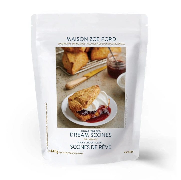 Maison Zoe Ford Home Decor - Kitchen Gourmet Entertaining - Food Sugar Topped Dream Scone Mix