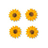 Roeda Studio Home Decor - Home Accent Sunflower Magnets Set of 4