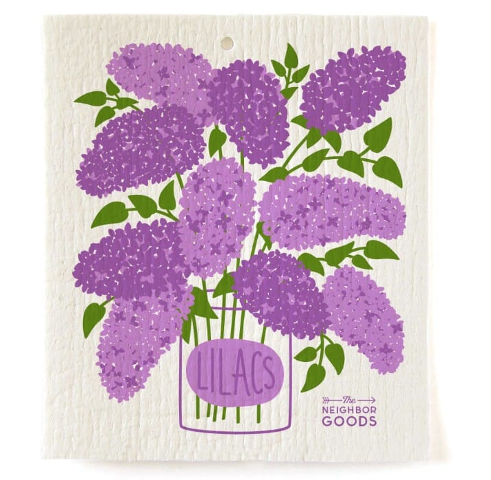 The Neighborgoods Kitchen &amp; Home Lilacs Swedish Dish Cloths