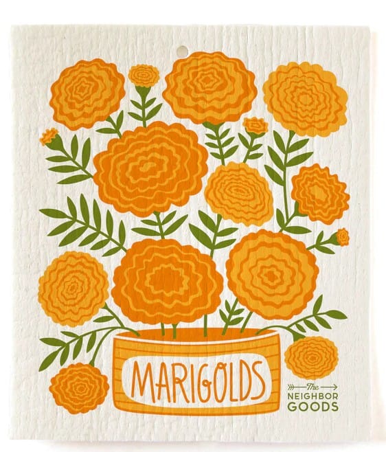 The Neighborgoods Kitchen &amp; Home Marigolds Swedish Dish Cloths
