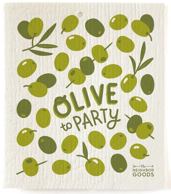 The Neighborgoods Kitchen &amp; Home Olive Swedish Dish Cloths