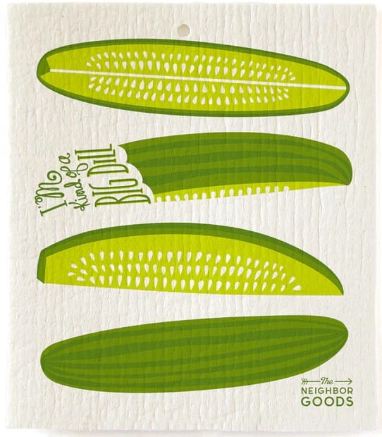 The Neighborgoods Kitchen &amp; Home Pickle Swedish Dish Cloths