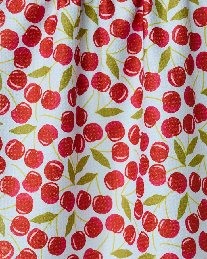 Geometry Home Decor - Linens - Geometry Kitchen Sweet Cherry Tea Towel