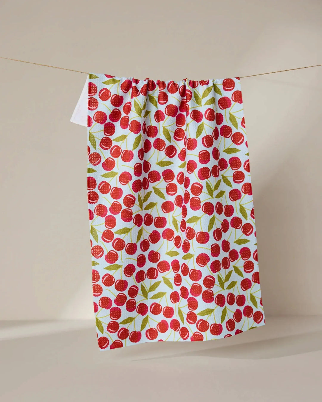 Geometry Home Decor - Linens - Geometry Kitchen Sweet Cherry Tea Towel