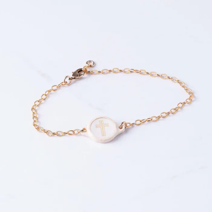 Versible Jewelry - Bracelets Gold/Vanilla Tap to Pray Survivor Series Bracelet