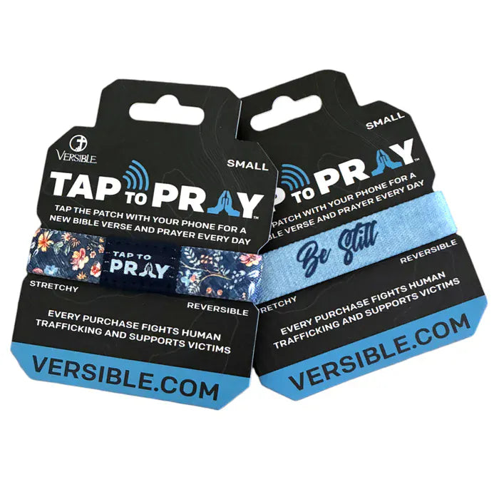 Versible Jewelry - Bracelets Tap to Pray Wildflower Be Still Bracelet