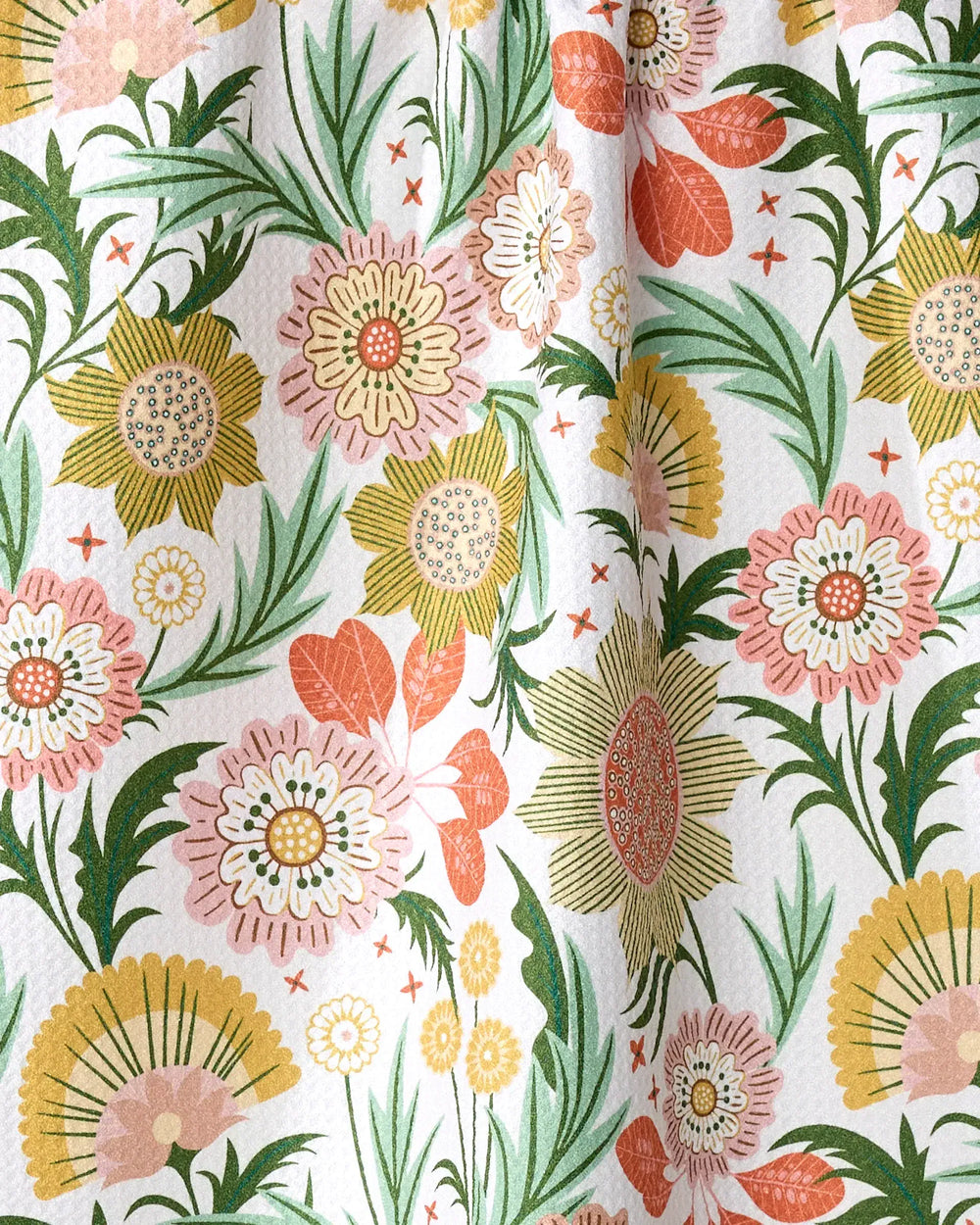 Geometry Home Decor - Linens - Geometry Kitchen Tea Towel - Garden Dreams