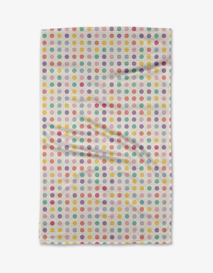 Geometry Home Decor - Linens Tea Towel - Lots of Dots