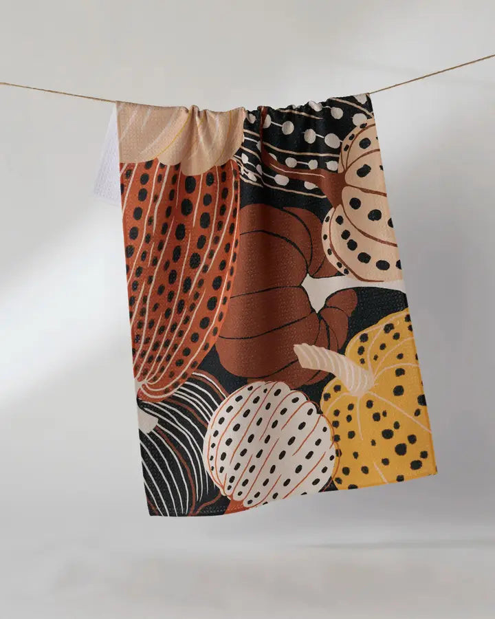 Geometry Kitchen Towel Tea Towel - Painted Patch