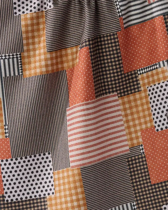 Geometry Kitchen Towel Tea Towel - Patch and Pumpkin