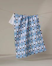 Load image into Gallery viewer, Geometry Home Decor - Linens - Geometry Kitchen Tea Towel - Retro Rain
