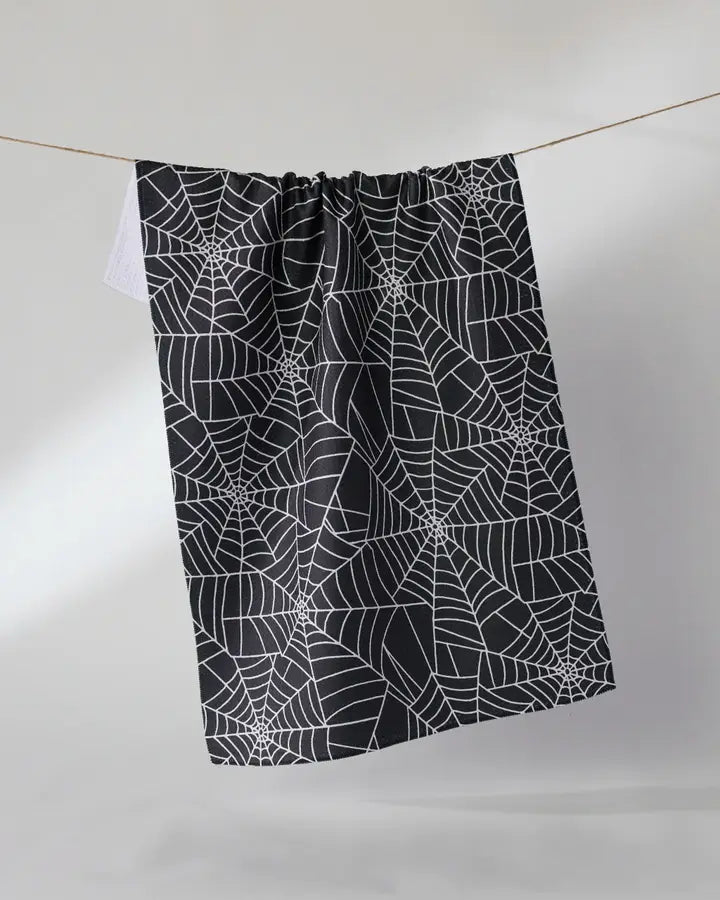 Geometry Kitchen Towel Tea Towel - Whisper Web