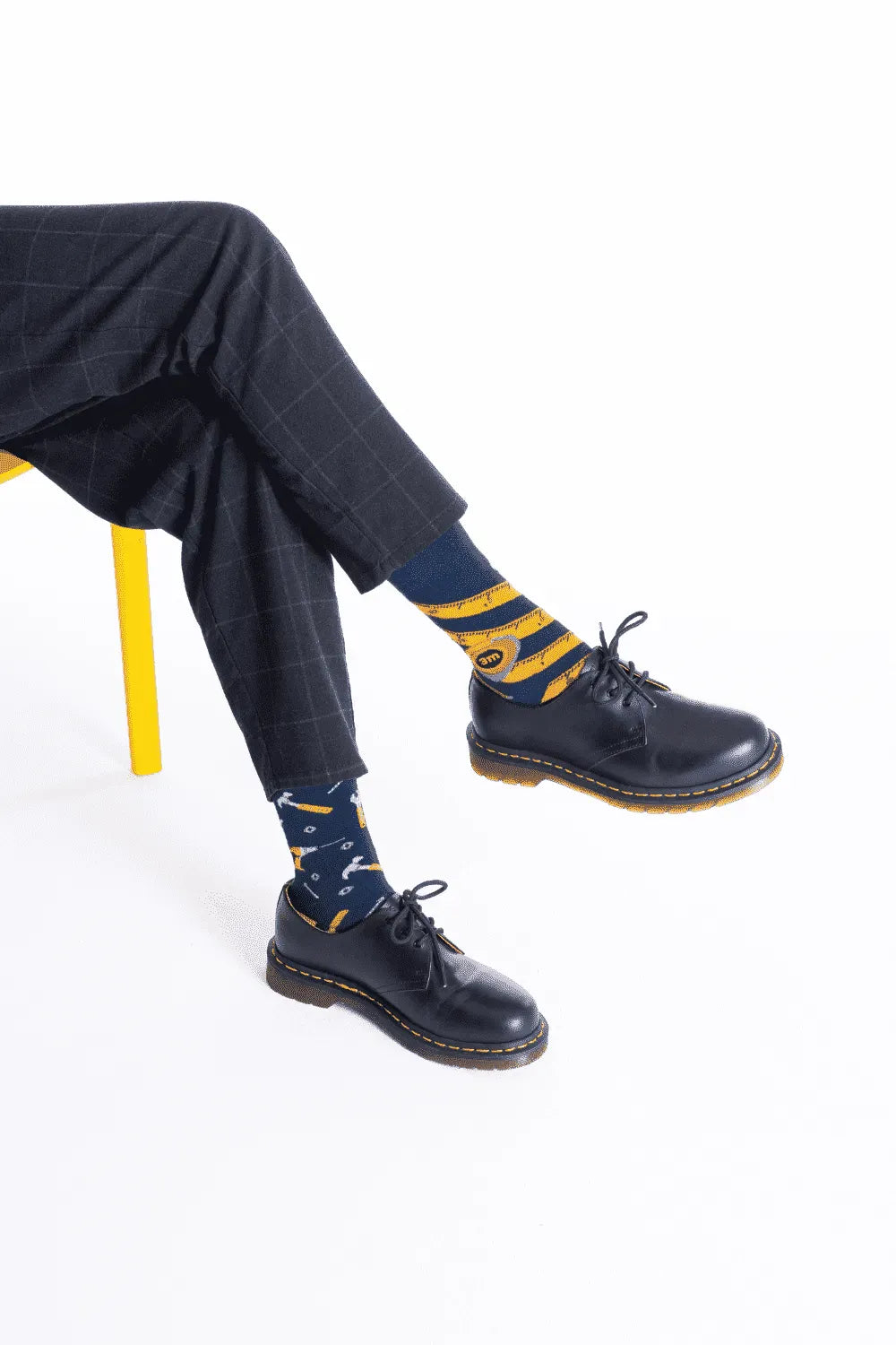 Many Mornings Socks The Handyman Novelty Socks