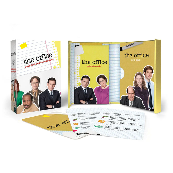 Hachette Book Group USA Books Cards Games and Puzzles - Games and Puzzles The Office A to Z Guide & Trivia Deck