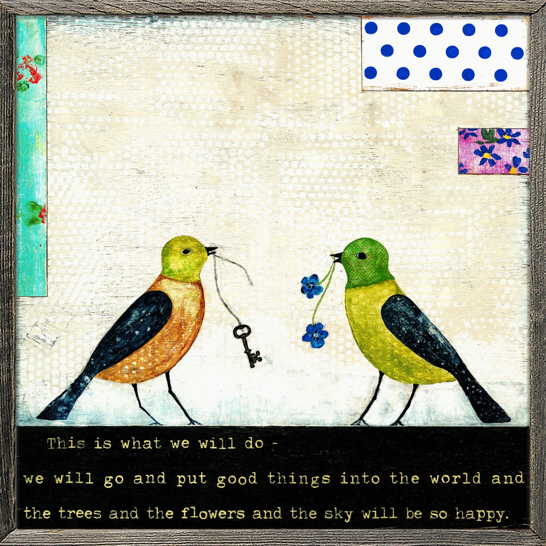 Sugarboo Designs Home Decor - Home Accent This is What We Will Do Art Print 36x36