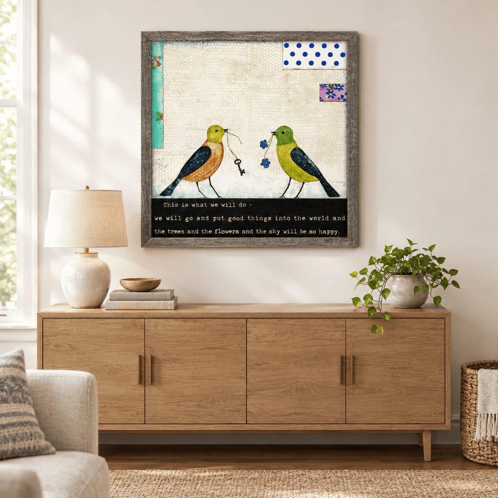 Sugarboo Designs Home Decor - Home Accent This is What We Will Do Art Print 36x36
