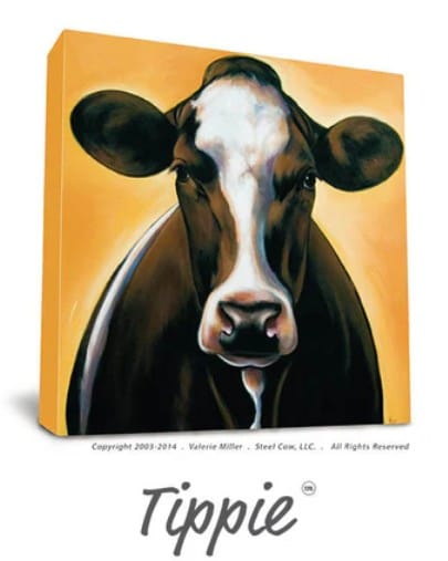 Steel Cow LLC Canvas Print Tippie – Canvas Wall Art Print