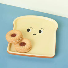 Load image into Gallery viewer, Danica Brands Home Decor - Kitchen Gourmet Entertaining - Serveware Functional Toast Shaped Dish

