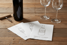 Load image into Gallery viewer, Cork Pops Cocktail Napkins "Totally Screwed" Cocktail Napkins | Pack of 20 | Cork Pops
