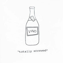 Load image into Gallery viewer, Cork Pops Cocktail Napkins "Totally Screwed" Cocktail Napkins | Pack of 20 | Cork Pops
