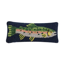 Load image into Gallery viewer, Peking Handicraft Home Decor - Home Accent Trout 12"x5" Pillow
