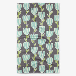 Geometry Home Decor - Linens - Geometry Kitchen Tulips for Days Tea Towel