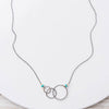 Original Hardware Jewelry - Necklaces Turquoise Graduating Circle Necklace