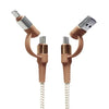Tech Candy Other - Novelty Gifts Natural Two Faced 6' Cord