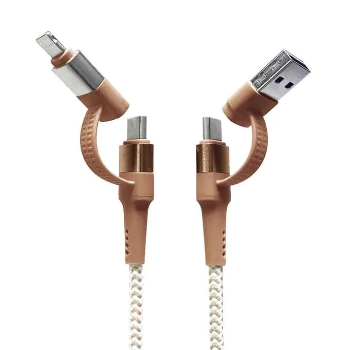 Tech Candy Other - Novelty Gifts Natural Two Faced 6' Cord
