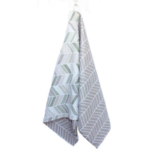 Load image into Gallery viewer, Ellembee Gift Two Sided Towels 50 Shades of Taupe
