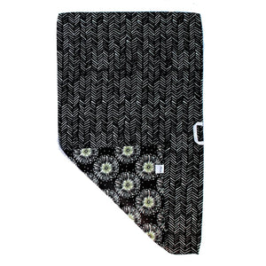 Ellembee Gift Two Sided Towels Black & White Allium