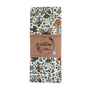 Ellembee Gift Two Sided Towels Boho Mushrooms & Insects