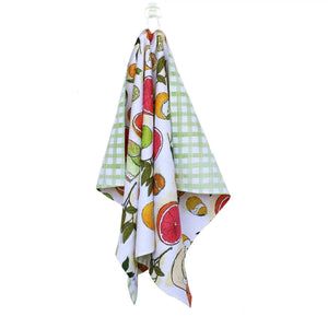 Ellembee Gift Two Sided Towels Citrus Mix Key Lime Pie
