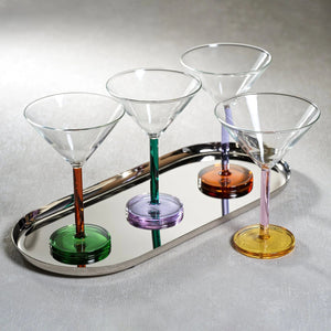 Zodax Veglia Martini Glasses