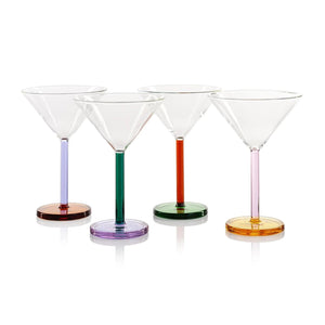 Zodax Veglia Martini Glasses