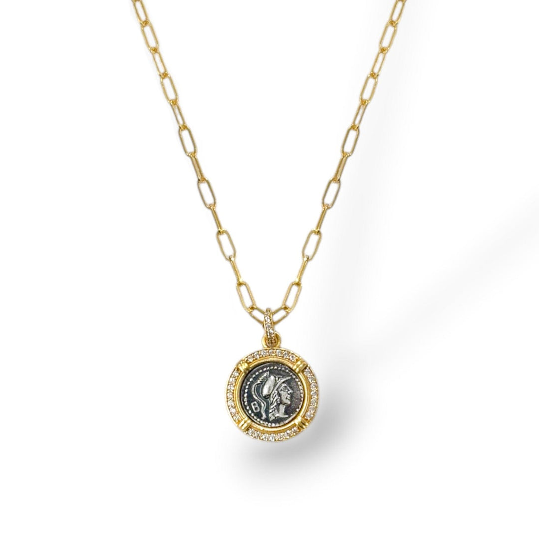 TAT2 Designs Jewelry - Necklaces Vela Coin Necklace – Gold