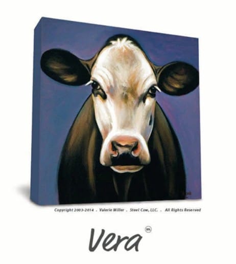 Steel Cow LLC Canvas Print Vera – Canvas Wall Art Print