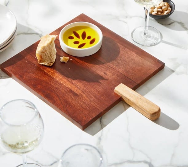 Tag True Living Home Decor - Kitchen Gourmet Entertaining - Serveware Functional Verge Square Board
